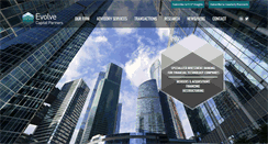 Desktop Screenshot of evolve-capital.com